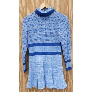 Vintage turtle neck knit dress